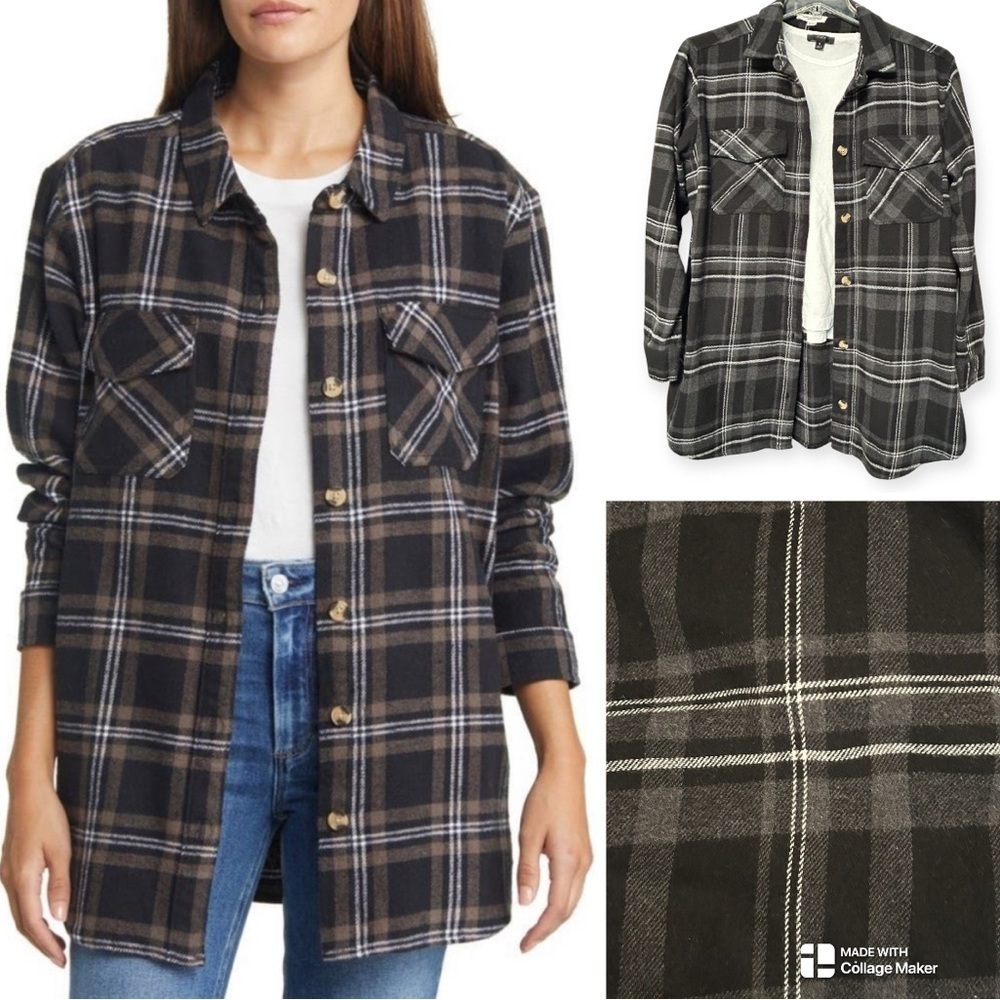 Beachlunchlounge Flannel Shacket